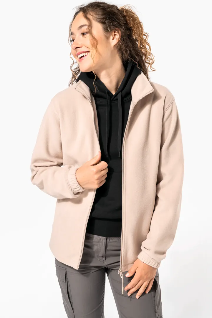 Verstellbare Fleecejacke mit elastischen Ärmelbündchen 20