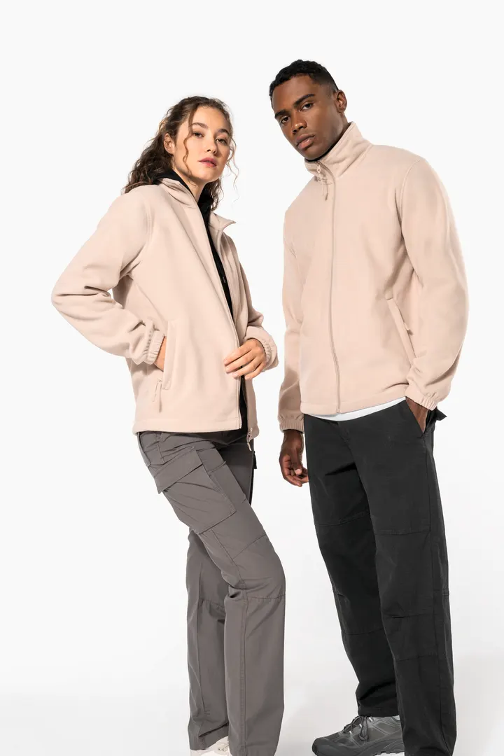 Verstellbare Fleecejacke mit elastischen Ärmelbündchen 3
