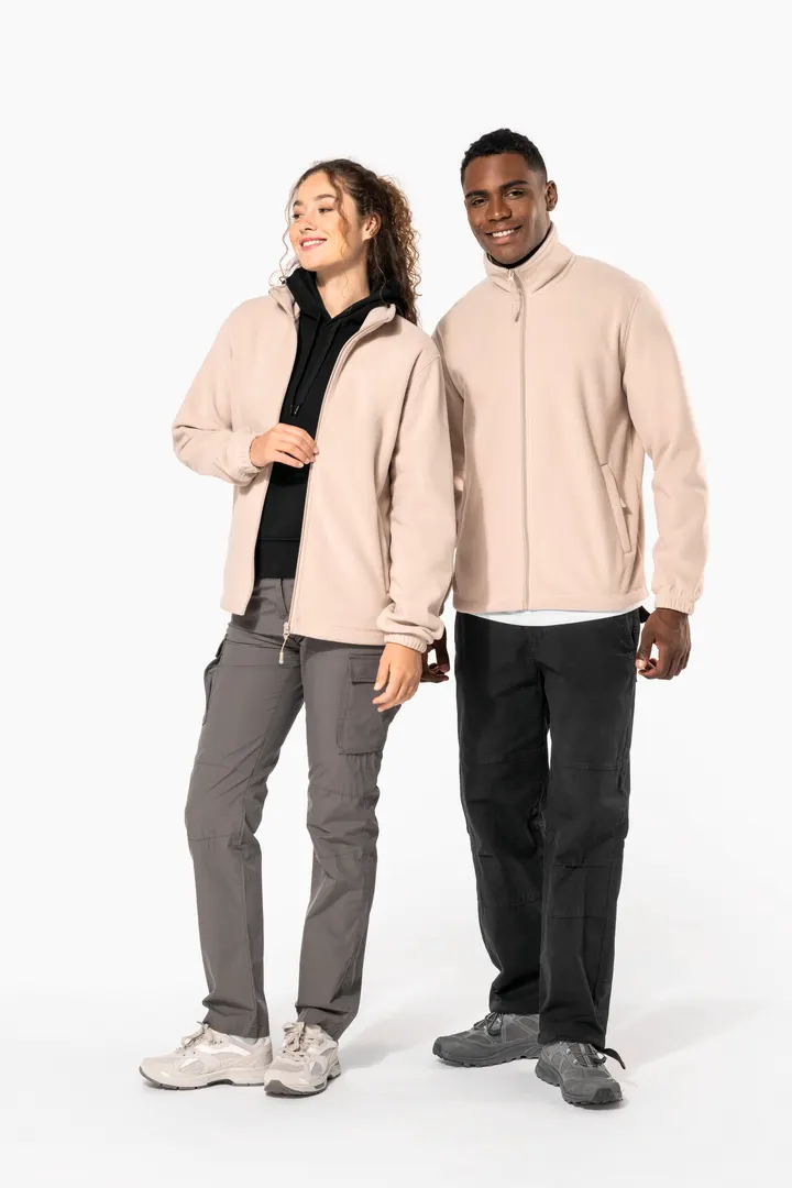 Verstellbare Fleecejacke mit elastischen Ärmelbündchen 4