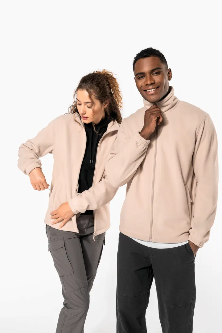 Verstellbare Fleecejacke mit elastischen Ärmelbündchen 6