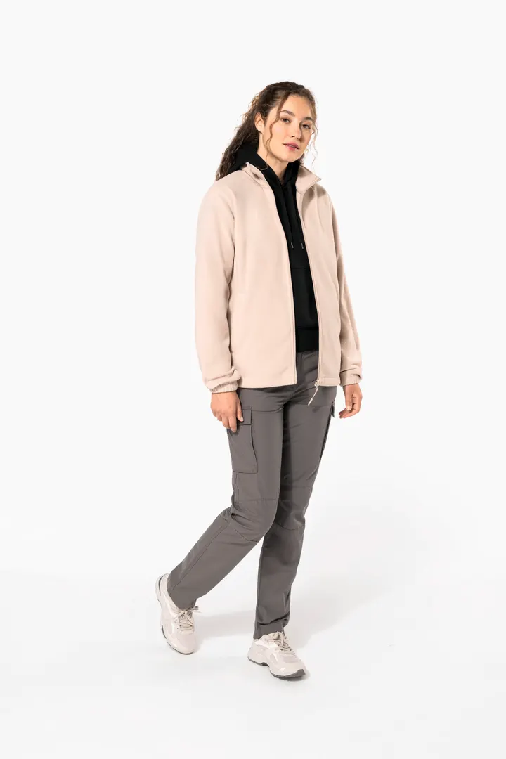 Verstellbare Fleecejacke mit elastischen Ärmelbündchen 7