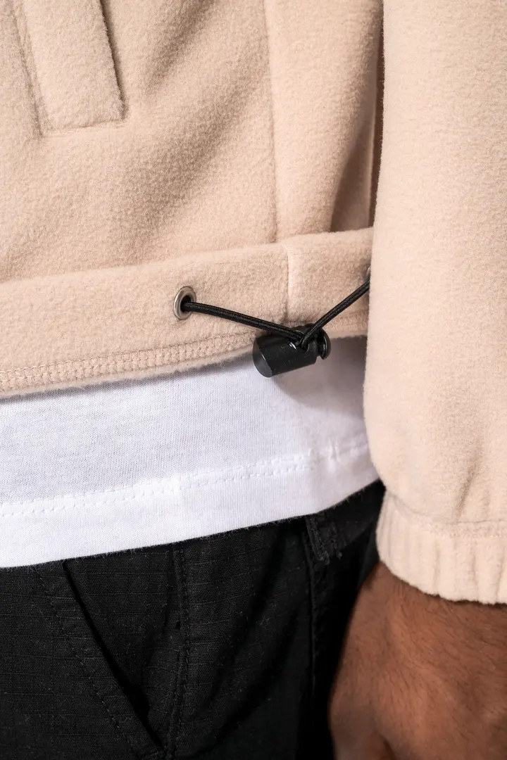Verstellbare Fleecejacke mit elastischen Ärmelbündchen 8