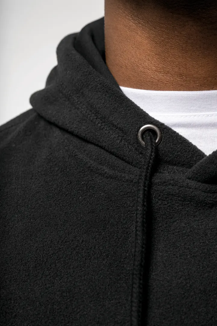 Oversize-Unisex-Kapuzensweatshirt aus recyceltem Fleece 16