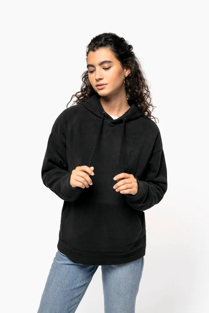 Oversize-Unisex-Kapuzensweatshirt aus recyceltem Fleece 18