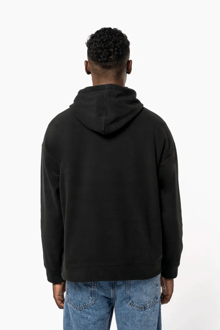 Oversize-Unisex-Kapuzensweatshirt aus recyceltem Fleece 21