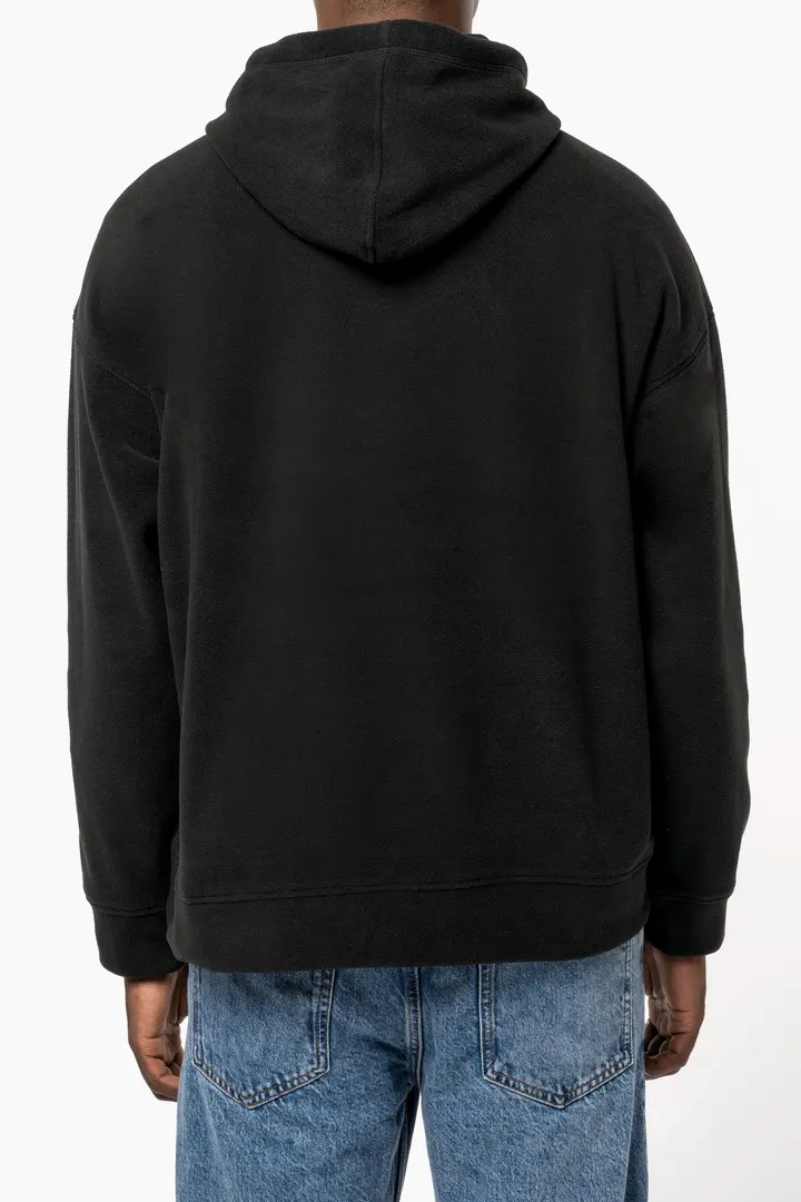 Oversize-Unisex-Kapuzensweatshirt aus recyceltem Fleece 3