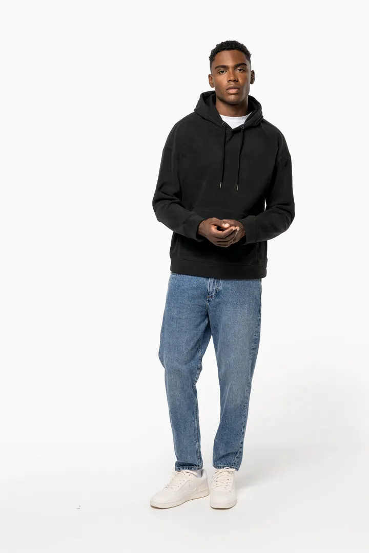 Oversize-Unisex-Kapuzensweatshirt aus recyceltem Fleece 5