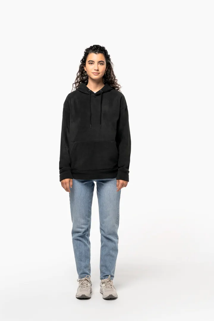 Oversize-Unisex-Kapuzensweatshirt aus recyceltem Fleece 6