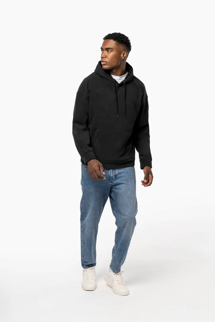 Oversize-Unisex-Kapuzensweatshirt aus recyceltem Fleece 7