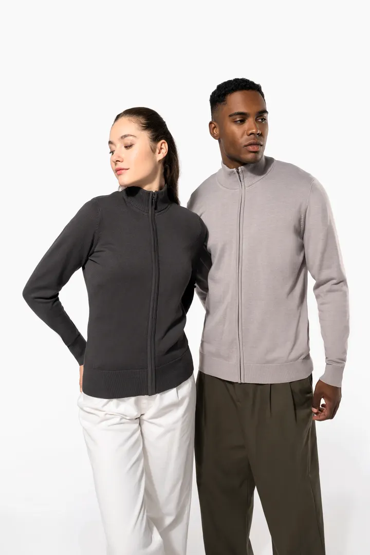 Herren Cardigan mit Reißverschluss 11