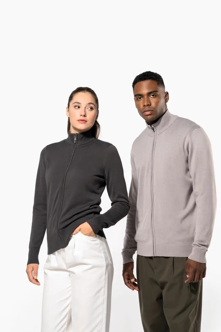 Herren Cardigan mit Reißverschluss 10