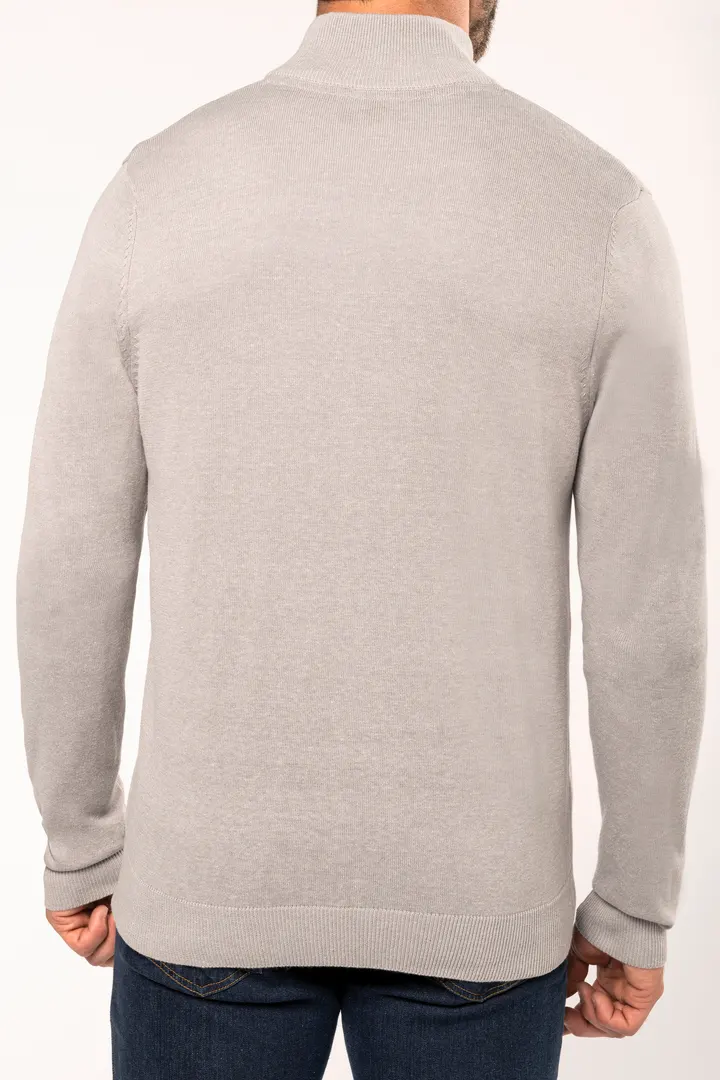 Herren Cardigan mit Reißverschluss 2