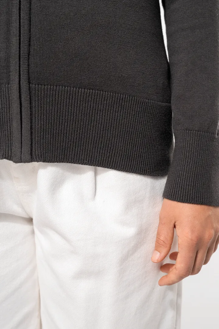 Cardigan zippé femme 9