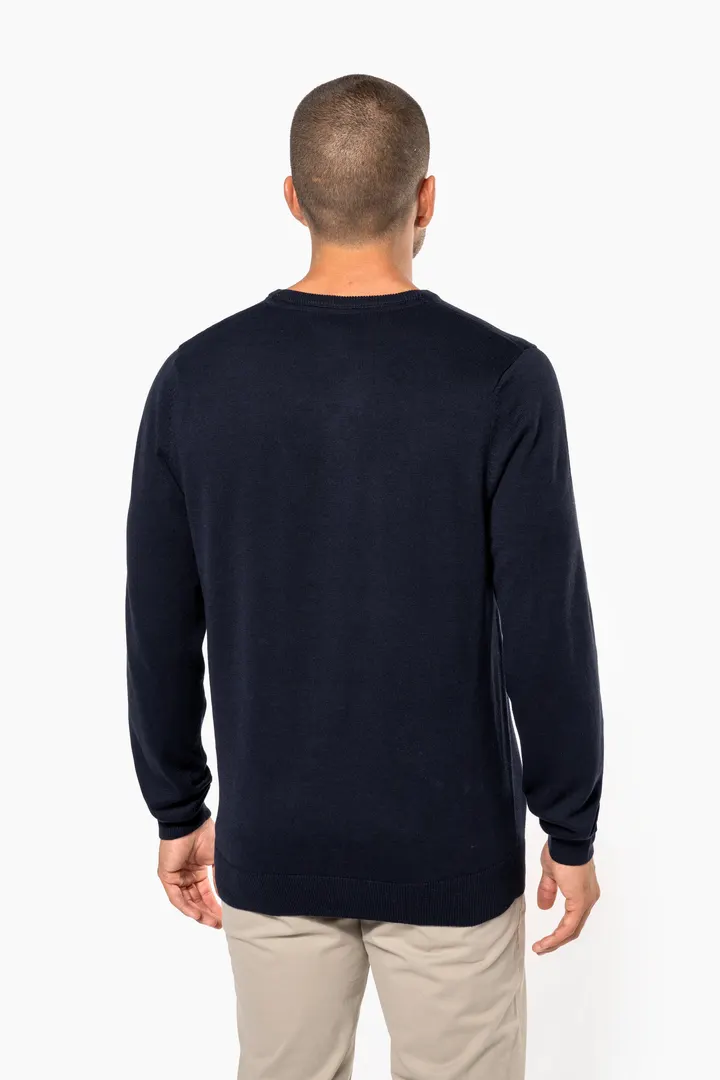 Pull col V homme 18
