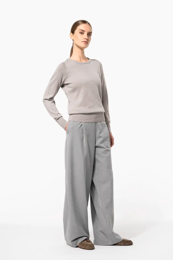 Damen Pullover Rundhals 16