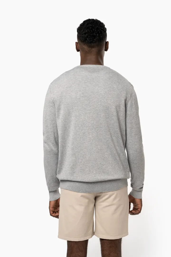 Umweltfreundlicher Herrenpullover mit V-Ausschnitt 8