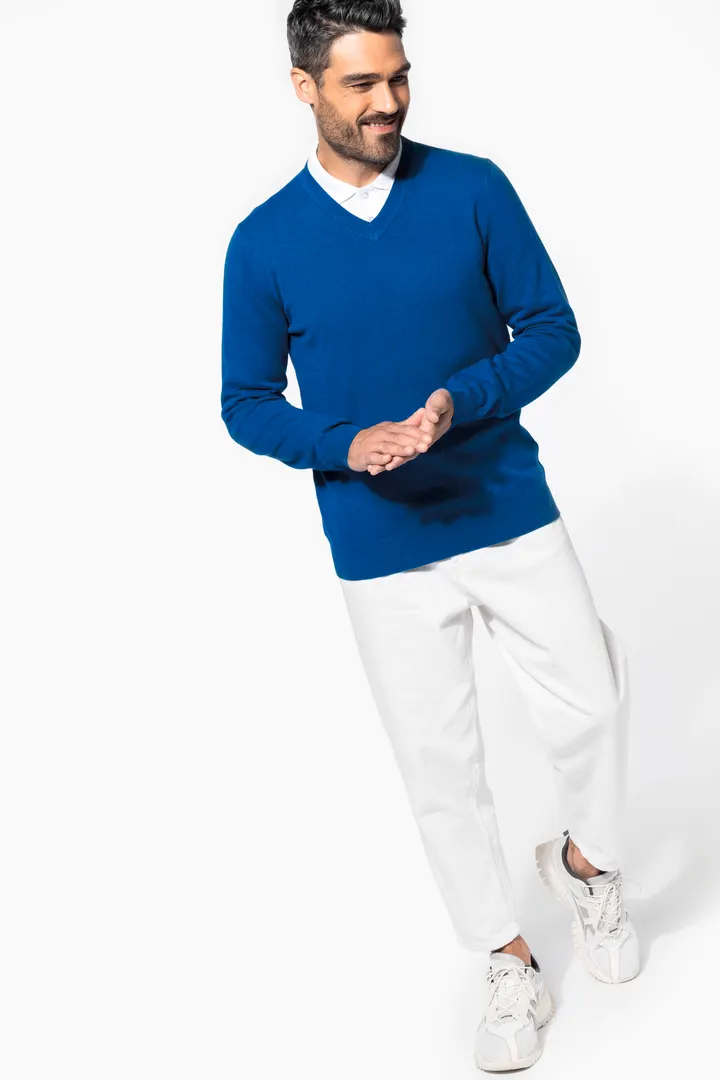 Pullover premium col V 6