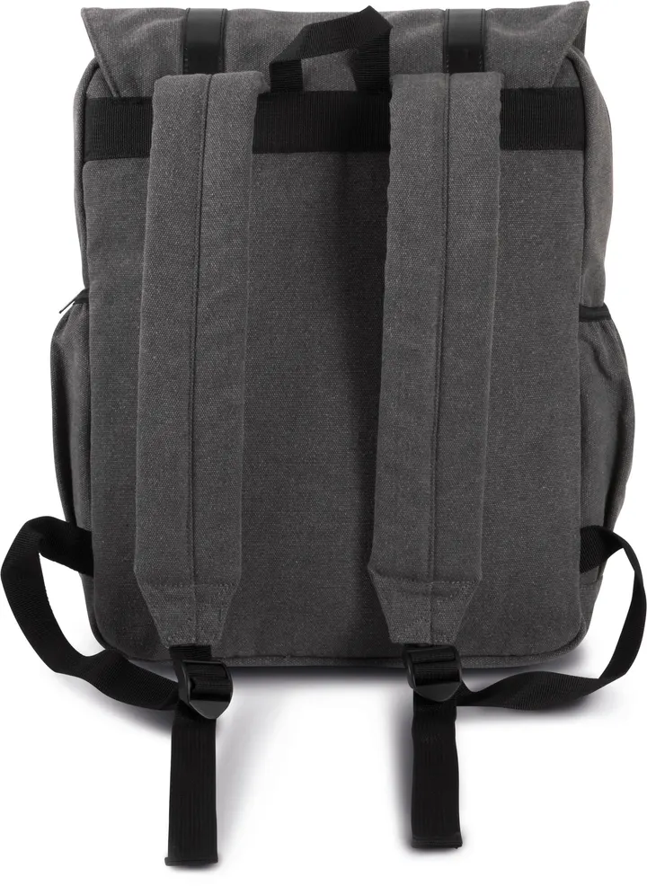 Canvas-Rucksack mit Klappe 2
