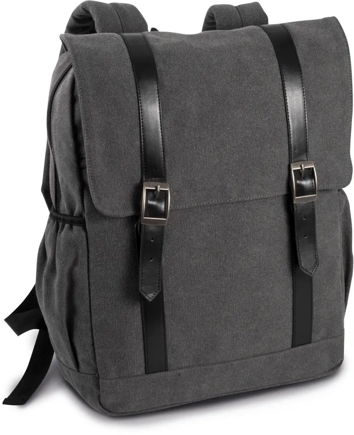 Canvas-Rucksack mit Klappe 3