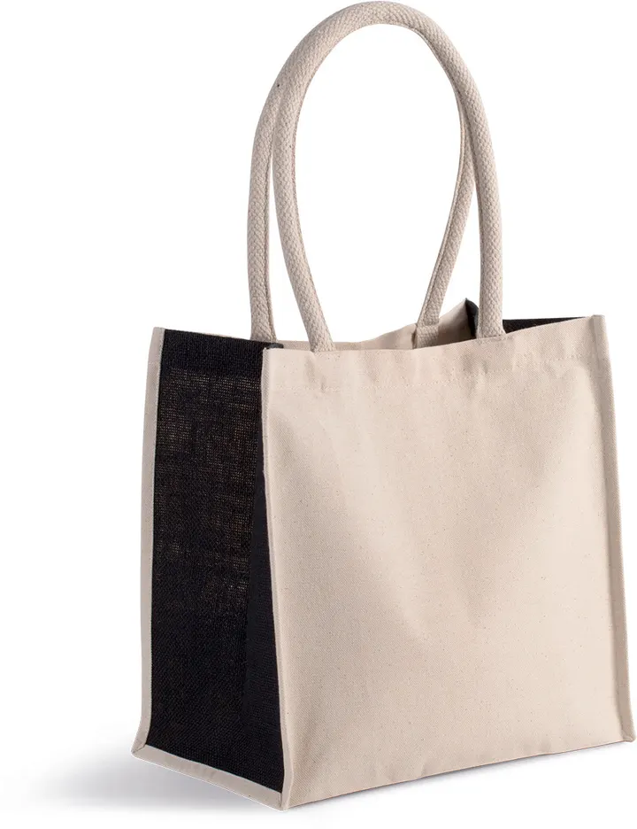 Baumwoll-/Jute-Shoppingtasche 1