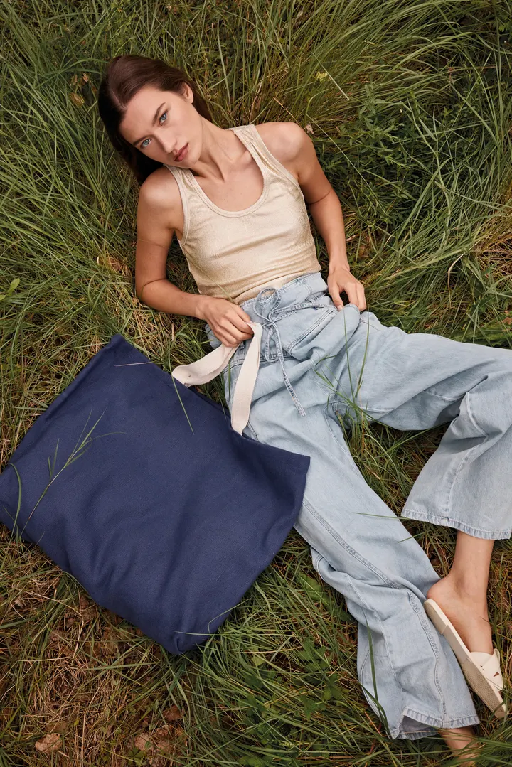 Grand sac de shopping fourre-tout esprit rustique 3
