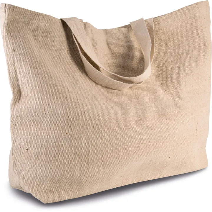 Grand sac de shopping fourre-tout esprit rustique 2
