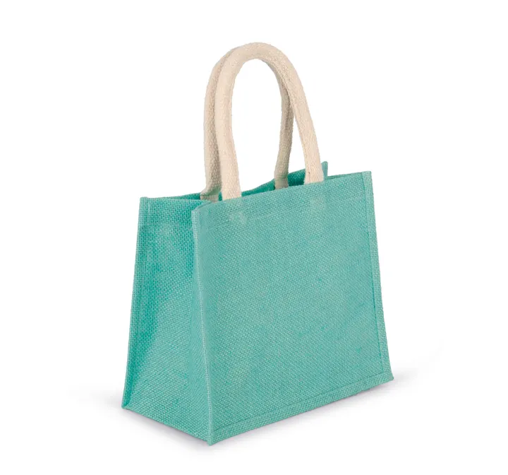 Jutetasche im Cabas-Stil Mittel 2
