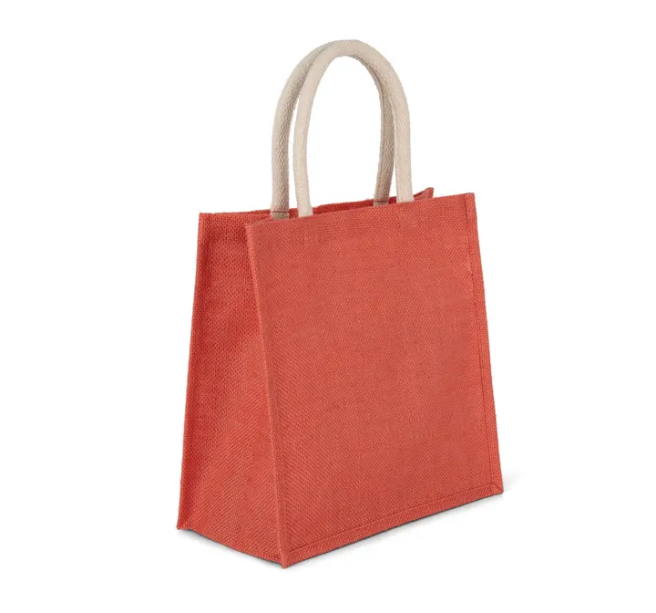 Sac style cabas en toile de jute - grand modèle 3