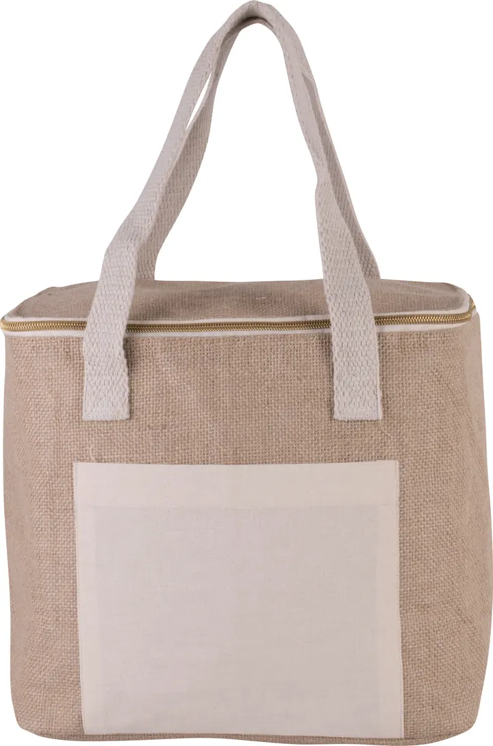 Sac isotherme en jute - modèle moyen 1