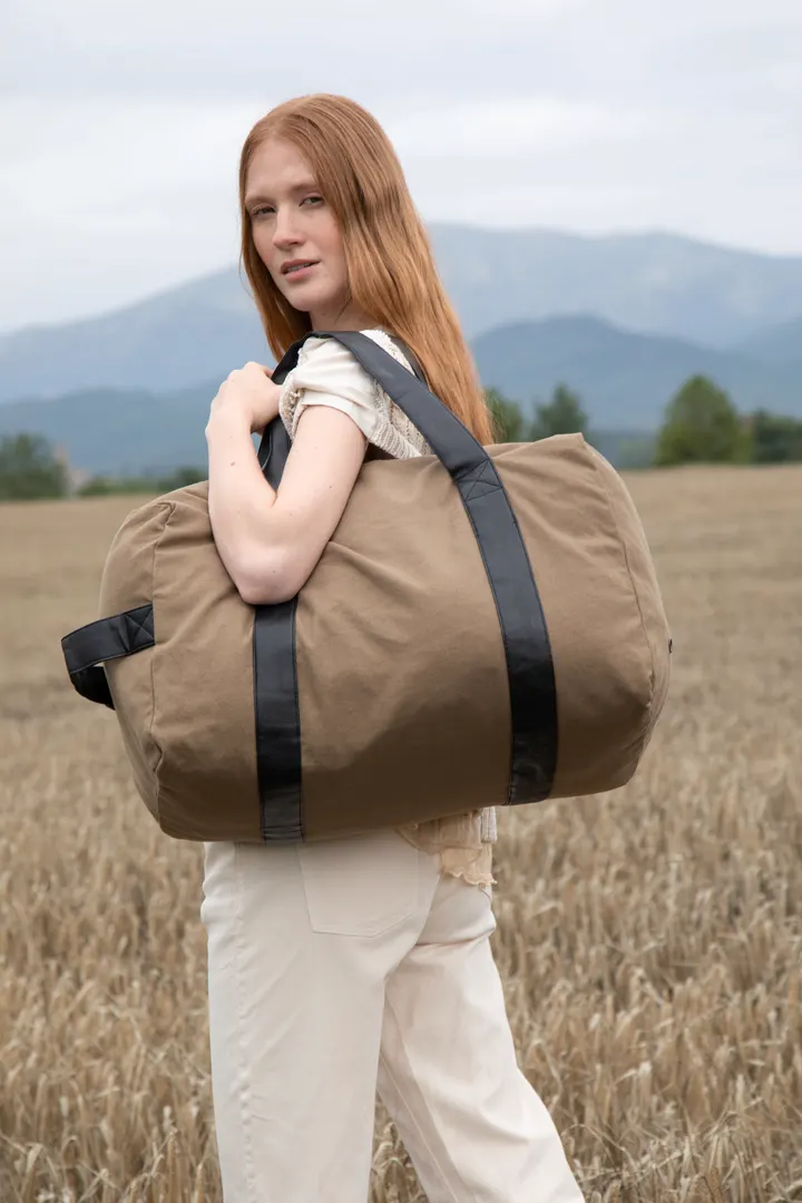 Reisetasche aus Baumwoll-Canvas 5