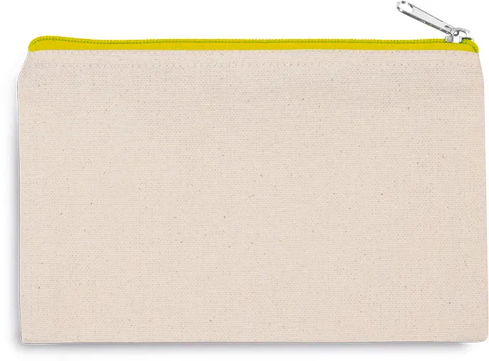 Pochette en coton canvas - petit modèle 1