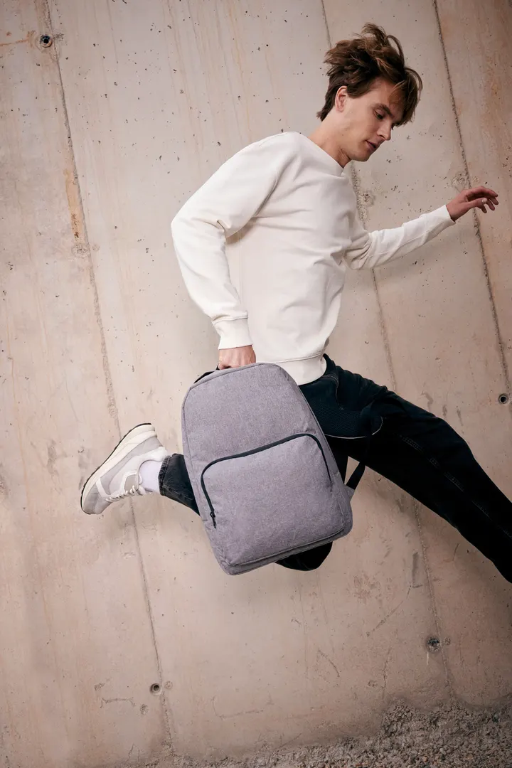 Recycelter, gesteppter Office-Rucksack 1
