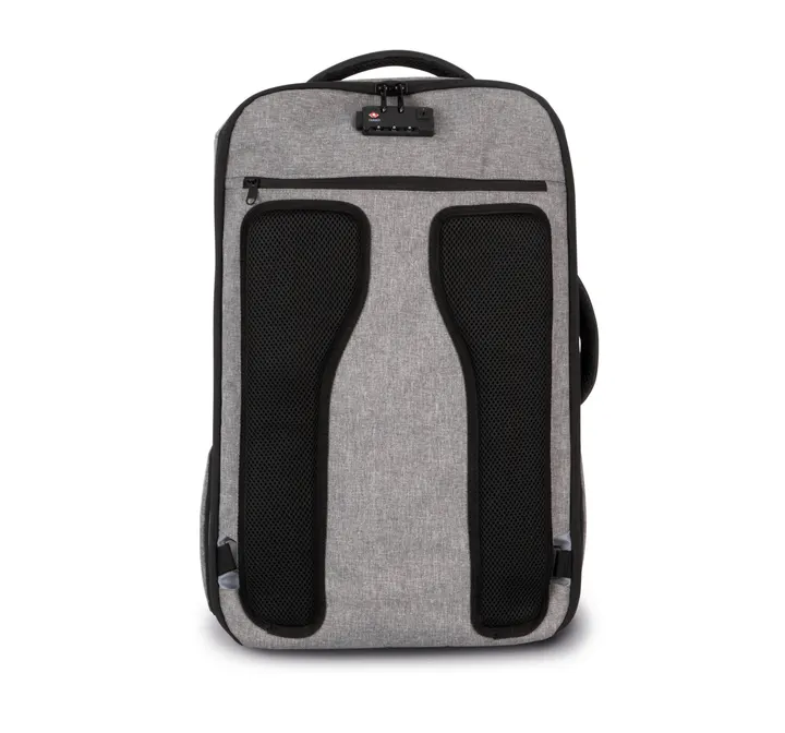 Diebstahlschutz-Rucksack aus Polyester. 5