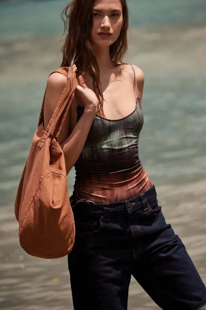 Shoppingtasche aus ausgewaschener Baumwolle 3