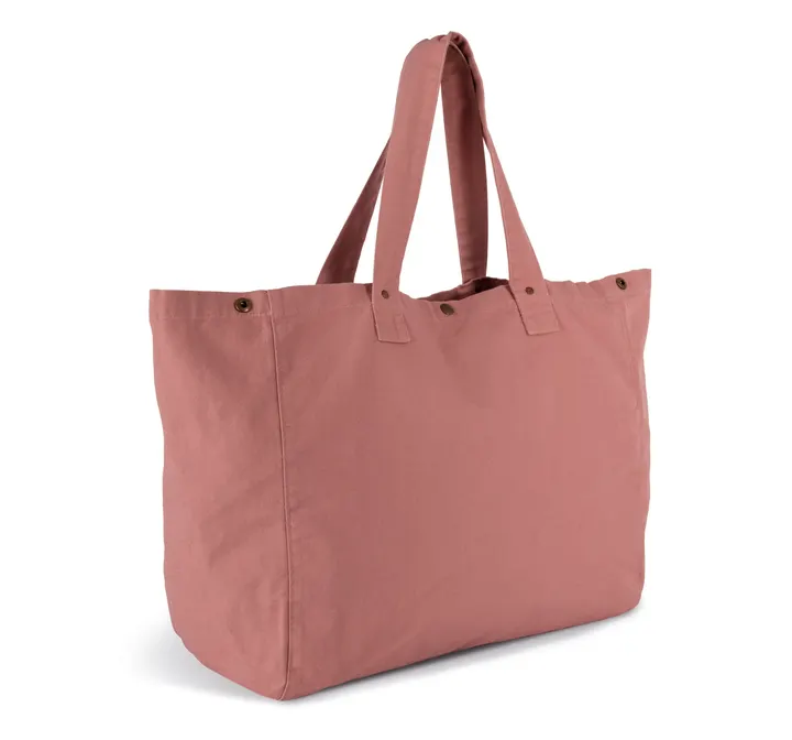 Shoppingtasche aus ausgewaschener Baumwolle 2