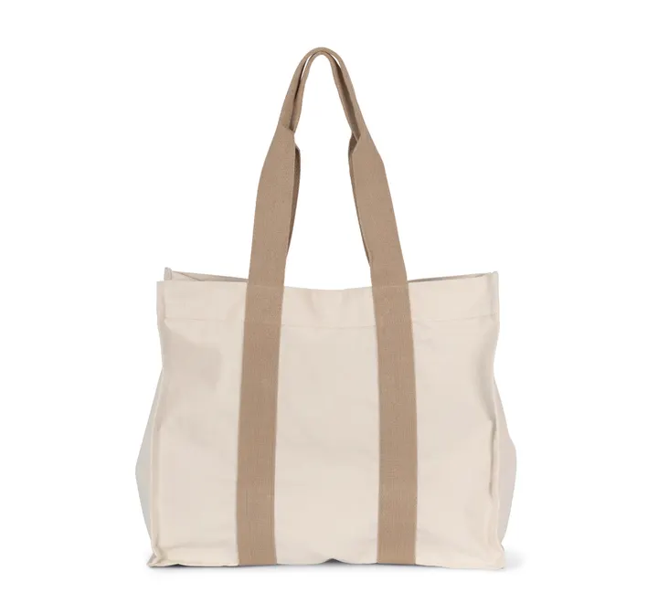 Grand sac shopping à soufflet recyclé 5