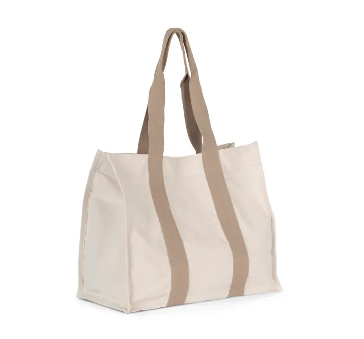 Grand sac shopping à soufflet recyclé 6