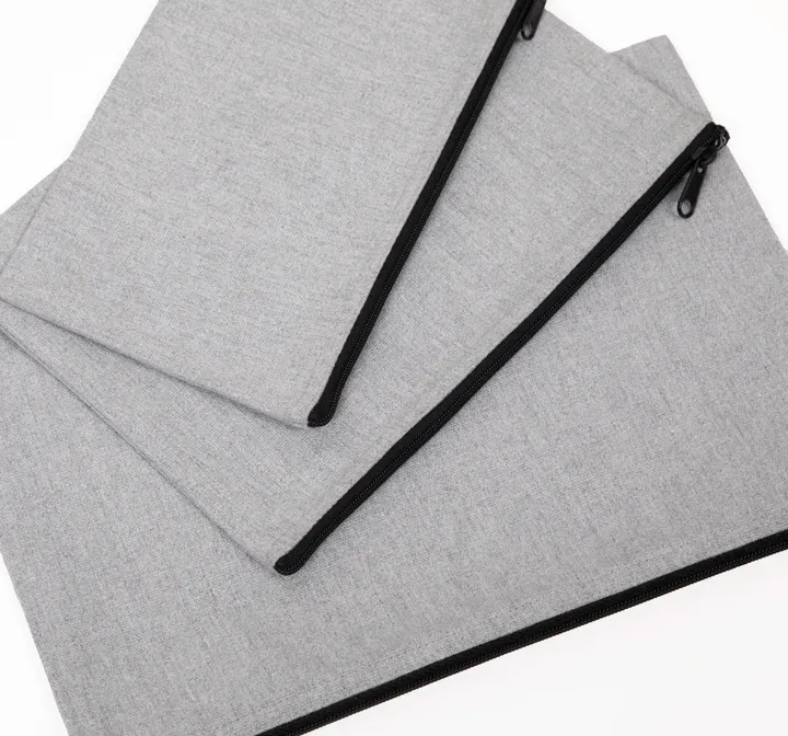 Pochette zippée recyclée 2
