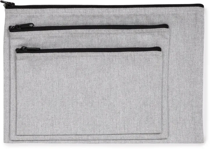 Pochette zippée recyclée 4