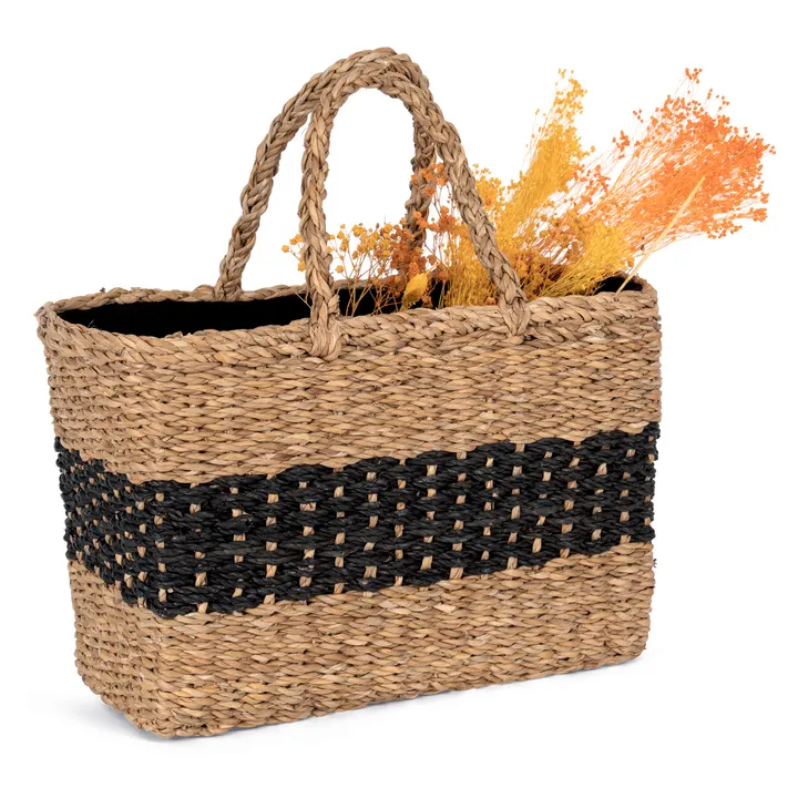 Sac panier en jonc de mer 2