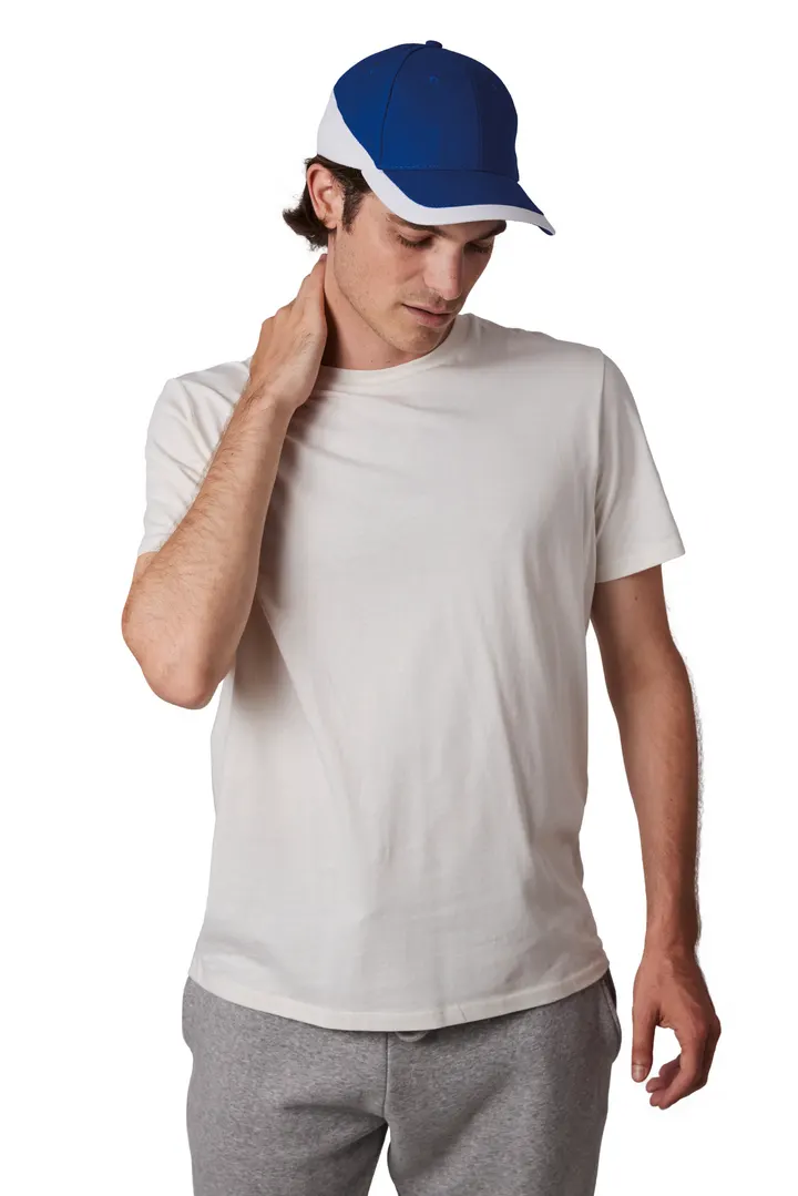 Racing - Casquette bicolore 6 panneaux 8