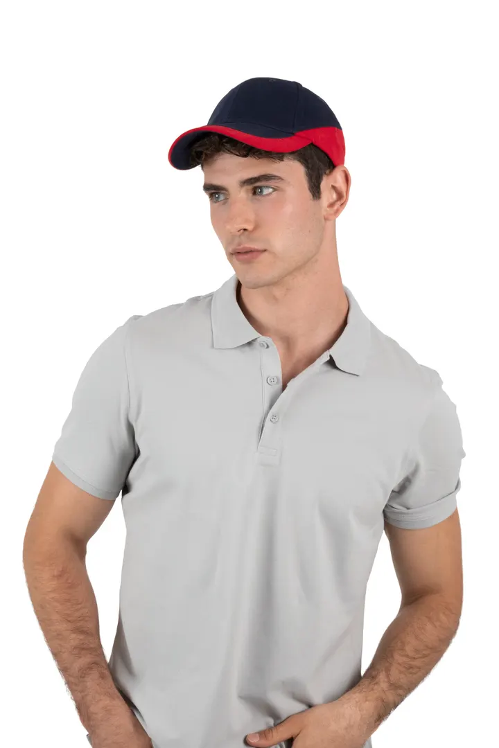 Racing - Casquette bicolore 6 panneaux 14