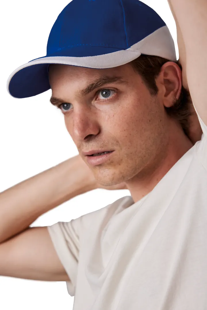 Racing - Casquette bicolore 6 panneaux 15