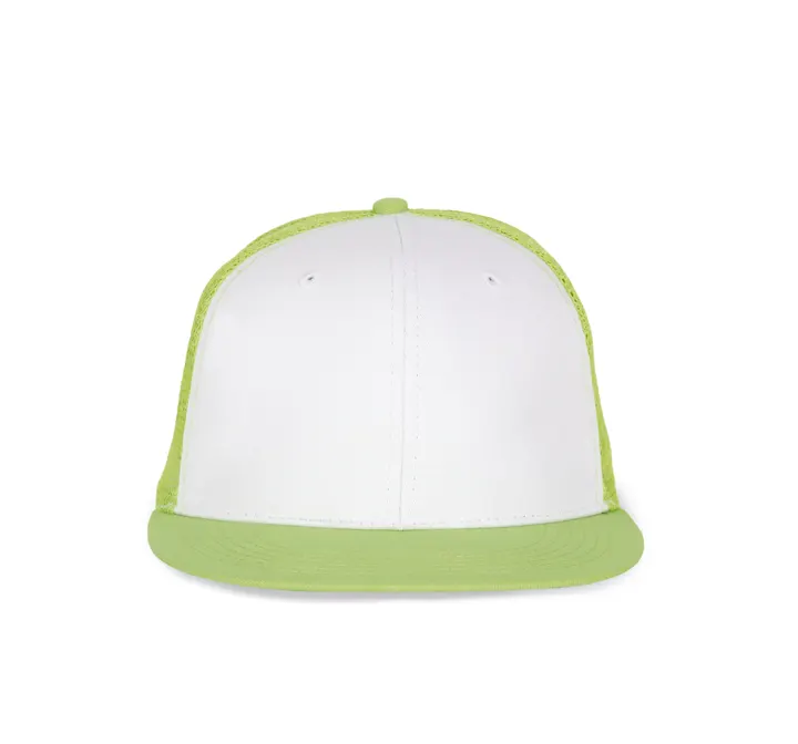 Trucker-Cap - 6-Panels-Kappe, Flachschirm 8