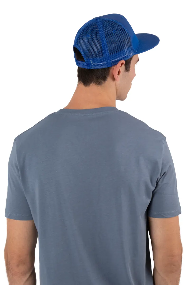 Trucker-Cap - 6-Panels-Kappe, Flachschirm 13