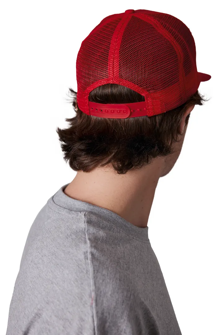 Trucker-Cap - 6-Panels-Kappe, Flachschirm 12