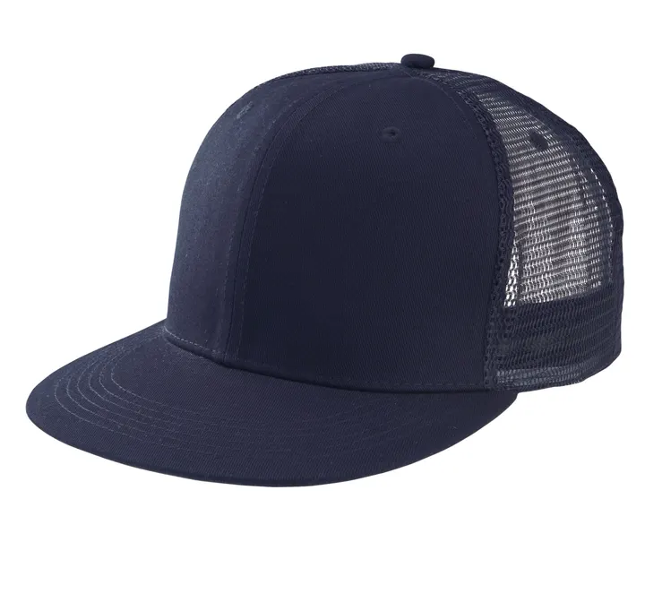 Trucker-Cap - 6-Panels-Kappe, Flachschirm 15