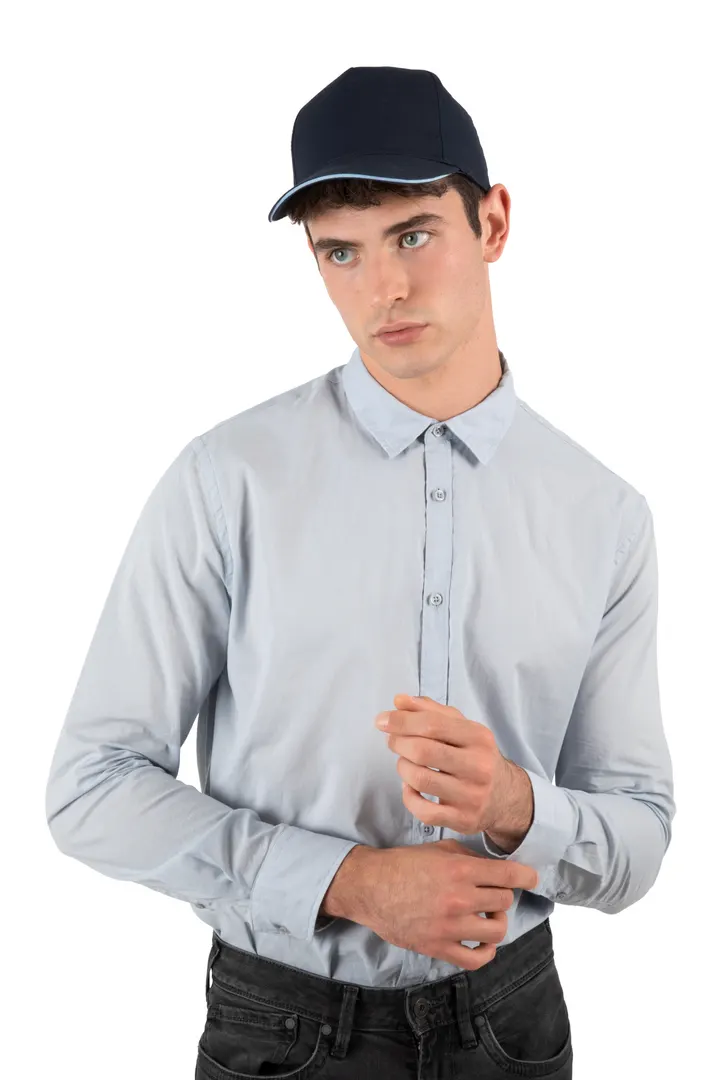 5-Panel-Kappe - Kontrast-Sandwichschirm 3
