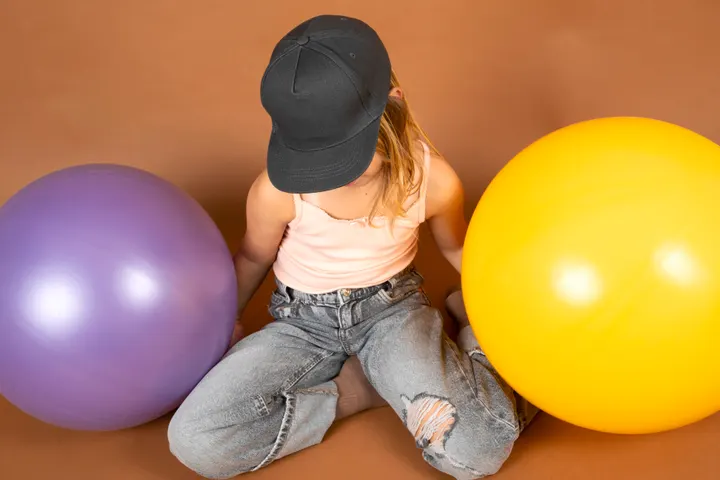 5-Panel Kinder-Snapbackkappe 5