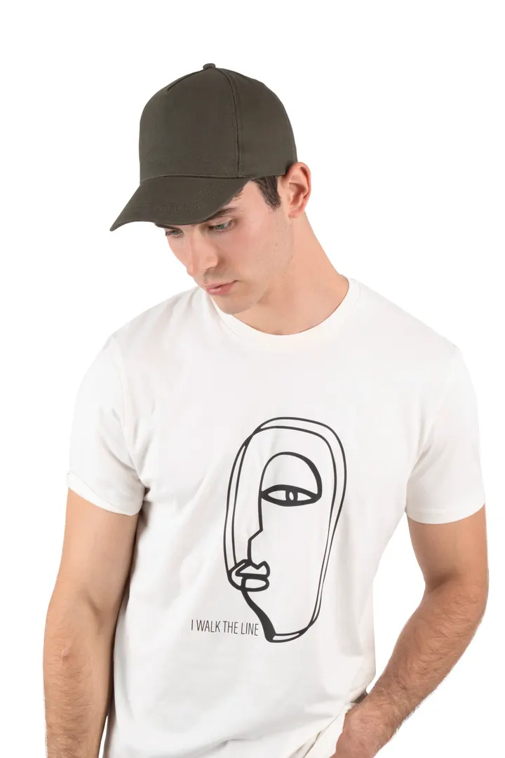 Sportkappe mit 5 Panels aus dicker Baumwolle 9
